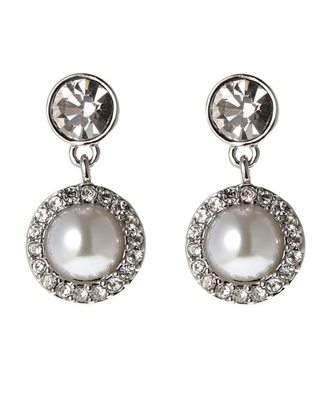 givenchy faux pearl earrings|Givenchy Faux Pearl Earrings .